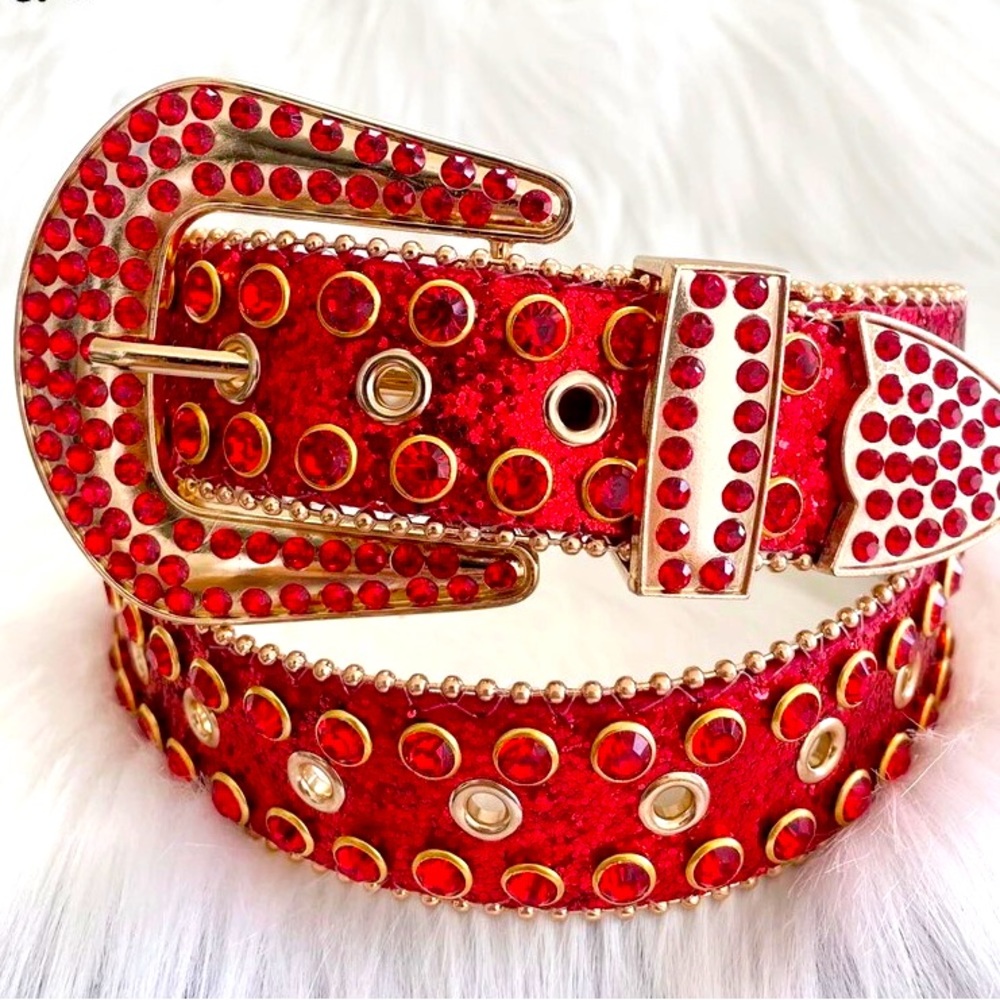 RED BB SIMON BELT !
